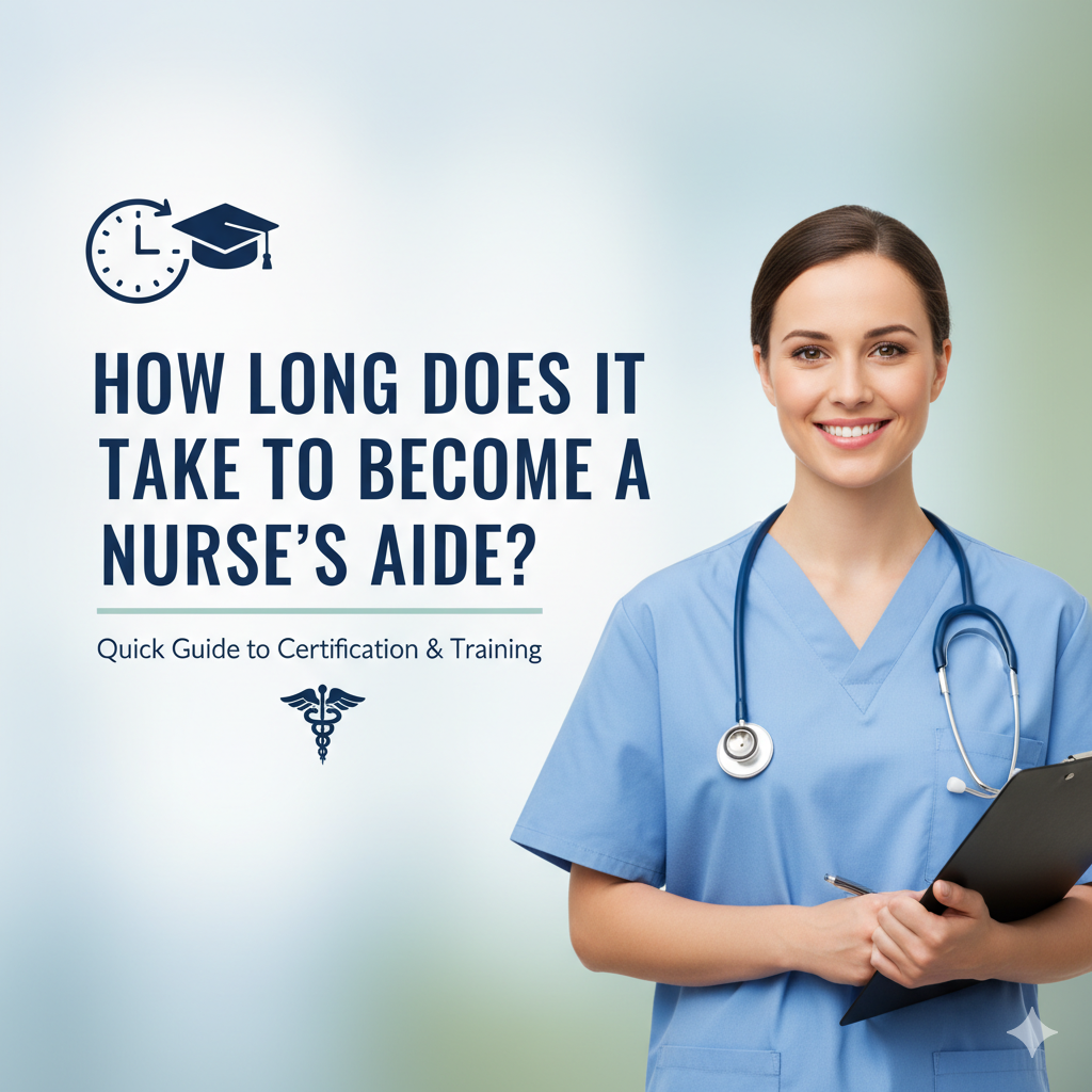 How Long Does It Take To Become a Nurse’s Aide?